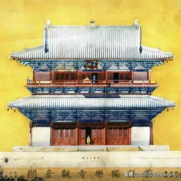 循著梁思成的手繪圖稿，到北京古蹟裡尋幽訪勝