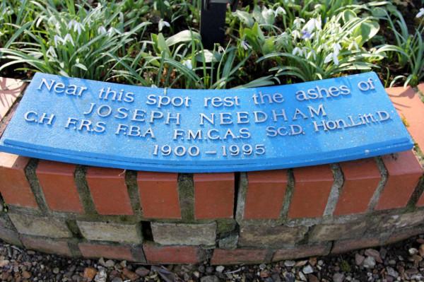 訪李約瑟研究所 訪李約瑟研究所