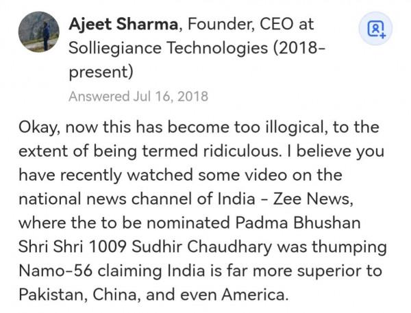 印度網友在美版知乎提問：為什麼中國人不承認印度更好？