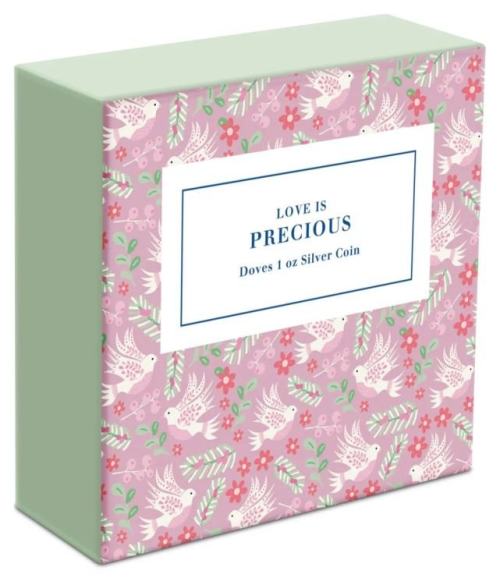 開始預約！珍貴的愛紀念幣發行！鑲嵌心形皓石，美翻了