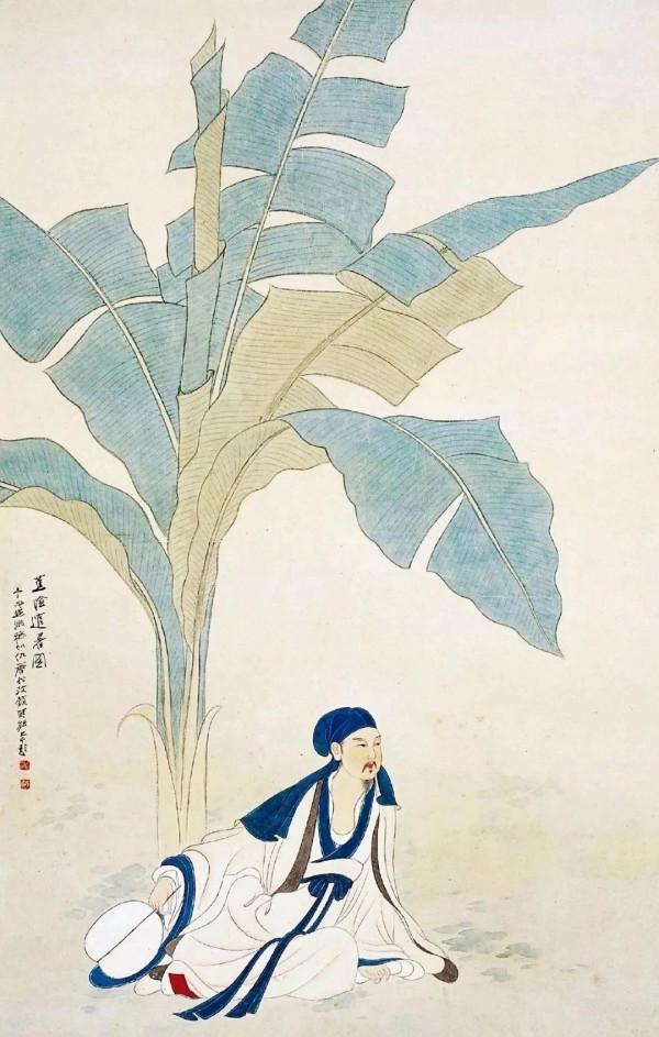 張大千的繪畫乾乾淨淨，簡簡單單，在極簡極空當中找到繪畫的重點