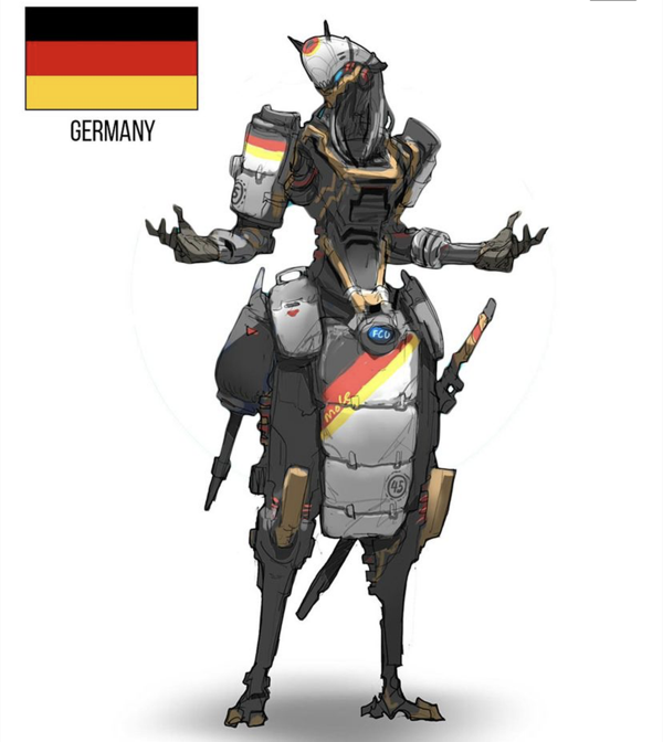 不同國家的人物立繪，這次畫師終於鼓起勇氣畫了中國，你喜歡嗎