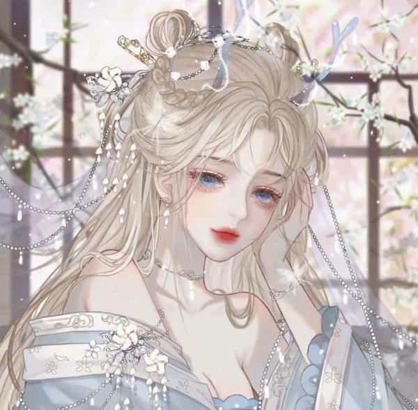 頭像｜動漫古風美人，秀色掩今古，荷花羞玉顏