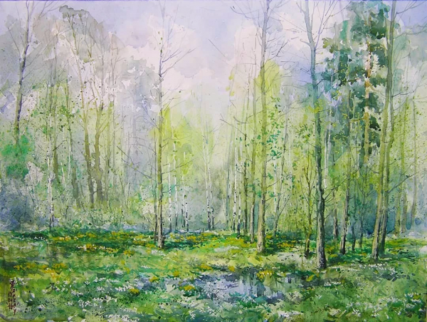 鑑賞 | 大自然的鐘靈毓秀，都在他的畫裡