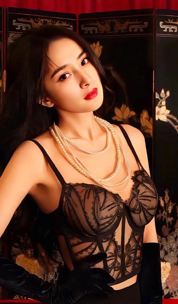 楊冪 國色天香高貴典雅甜蜜女神高畫質桌布