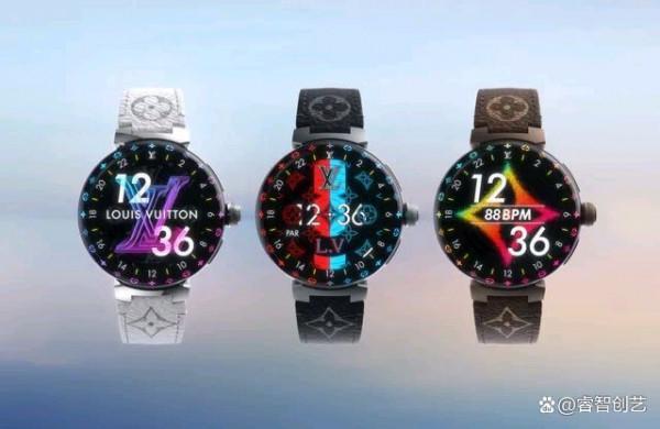 LV推出最新科技與工藝的結晶Tambour Horizon Light Up智慧腕錶