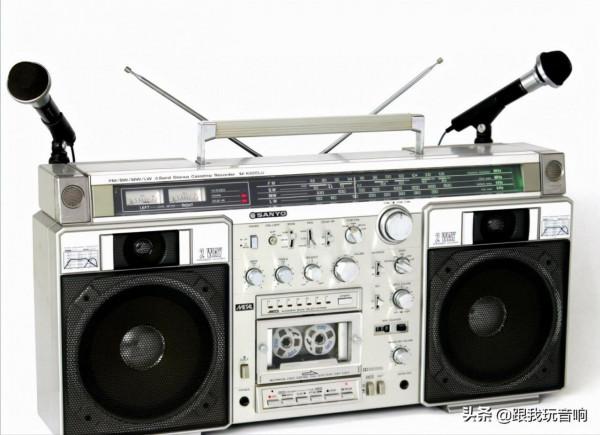 三洋 M-X920 老式立體聲盒式錄音機音箱