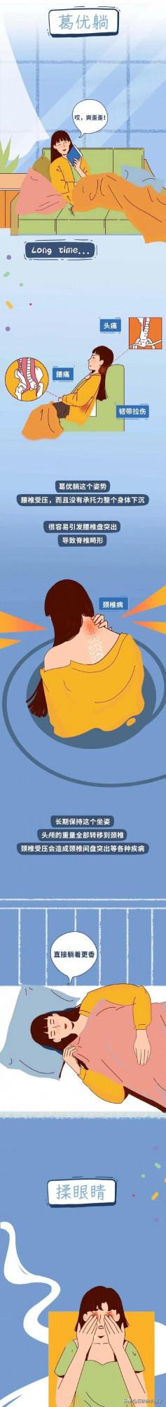 易讓你“變醜”的姿勢TOP10，你還在做？（漫畫科普！）