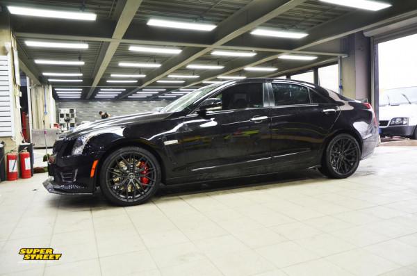 凱迪拉克ATS-L 全面黑化改裝打造黑武士風格