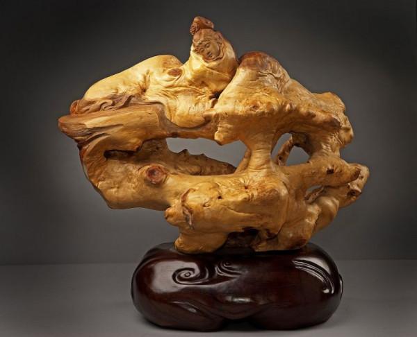 「泉州臺商投資區」木雕《冷暖自知》