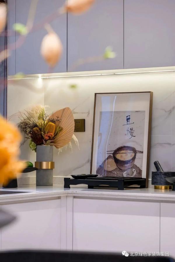 綠色家：133㎡輕奢中式，高貴典雅有氣質