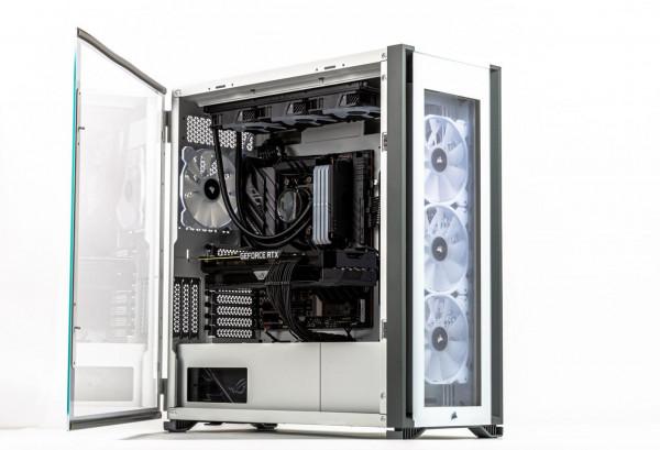 白色全塔的魅力-海盜船7000X裝機分享——ROG C8E+猛禽3080TI