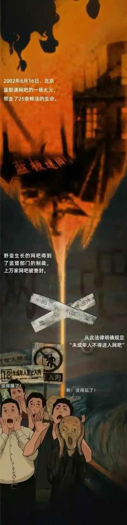 一組漫畫科普，中國網咖的興衰史 ,只有上了30歲的人才懂