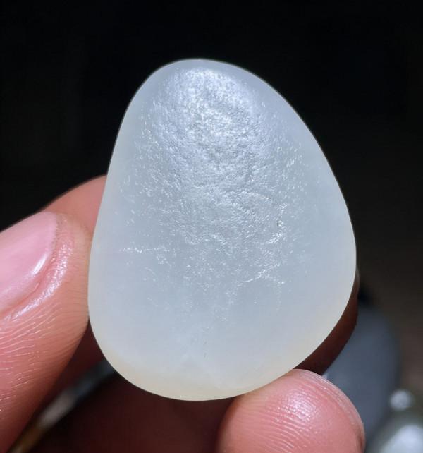 真皮籽料，水透的料子