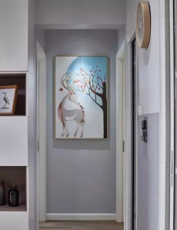 130平新房色彩搭配真心不錯，廚房尤其實用，老婆說願意天天下廚