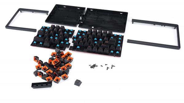 BaroccoMistel密斯特MD770分體式機械鍵盤拆解簡評