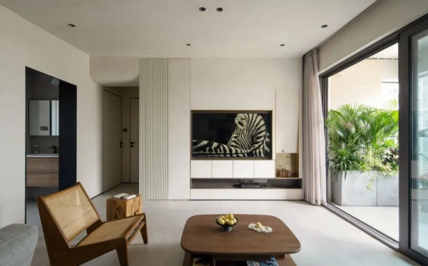 走進這個111㎡的家，感受讓人嚮往的純粹素淨和野趣自然