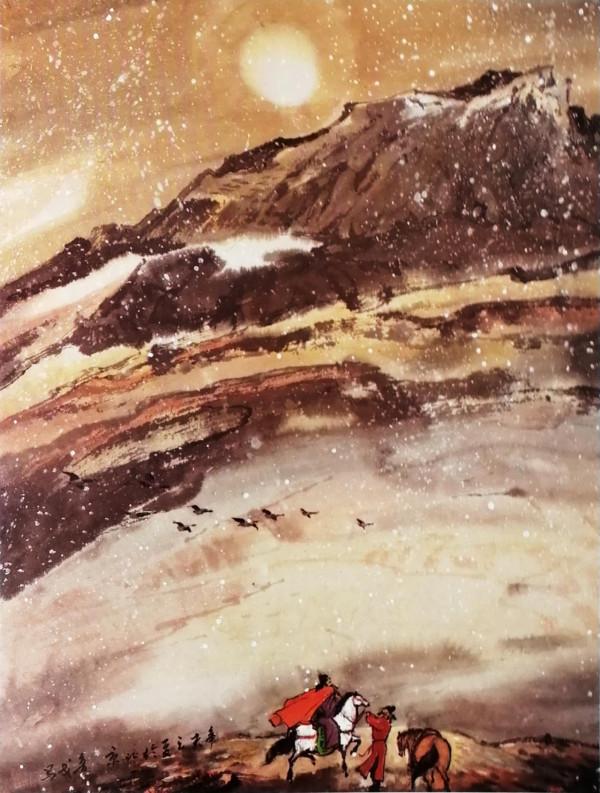 著名畫家「蕭萬慶」系列作品欣賞——《詩情畫意》