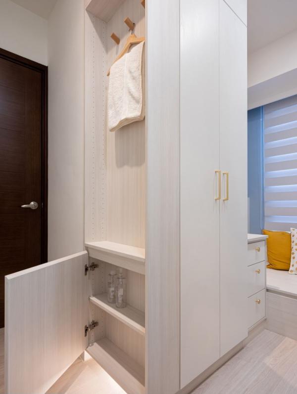 太牛了！租房男女第一個新家，僅50㎡擁有90㎡收納面積