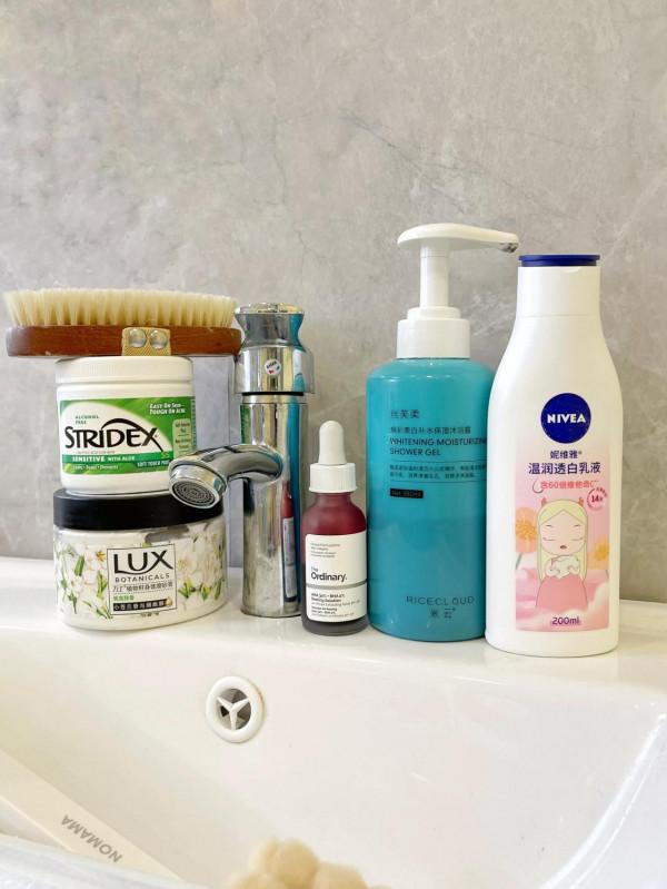 真的沒有全身塗素顏霜，堅持護膚真的能變白