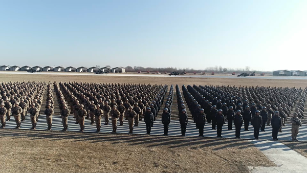 開訓動員令第5年：訓令篇幅最短，21式作訓服亮相動員現場