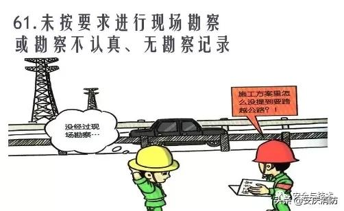 最新安全生產百錯圖及漫畫！（收藏學習）