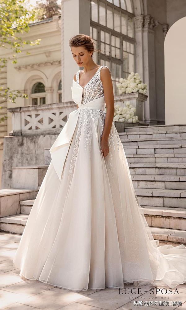 Luce Sposa2022 &quot;Symphony of Flowers&quot;婚紗系列 輕盈優雅簡潔嫁衣