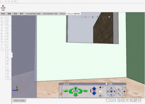 透過solidworks模擬遊戲中行走控制