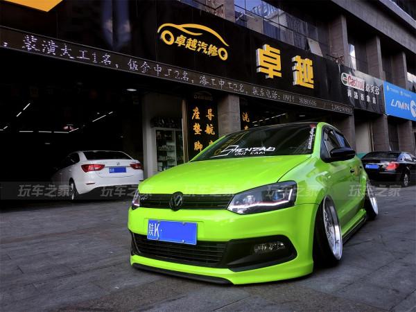 花了一臺車的錢來玩改裝 這輛大眾POLO的姿態進化永無止境