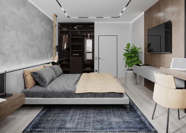 暖灰系，現代雅緻的格調