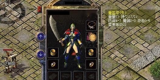 熱血傳奇：65點攻擊！別把穿重盔的戰士不當大佬