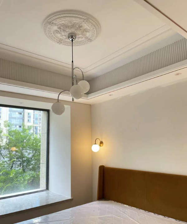 法式簡約混搭中古風，小資的高階空間