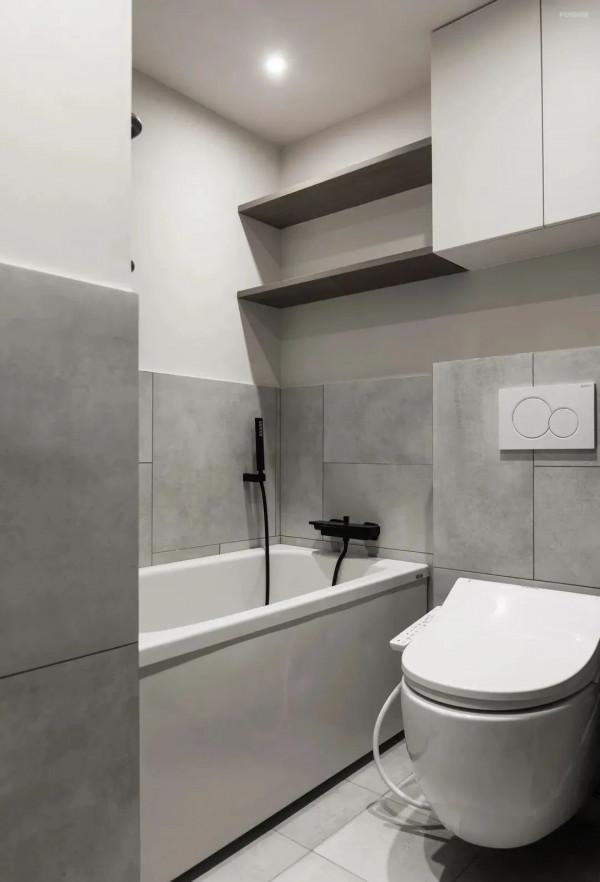 將狹隘的空間進行拆解重合，串聯出80㎡寬闊溫馨的居心地