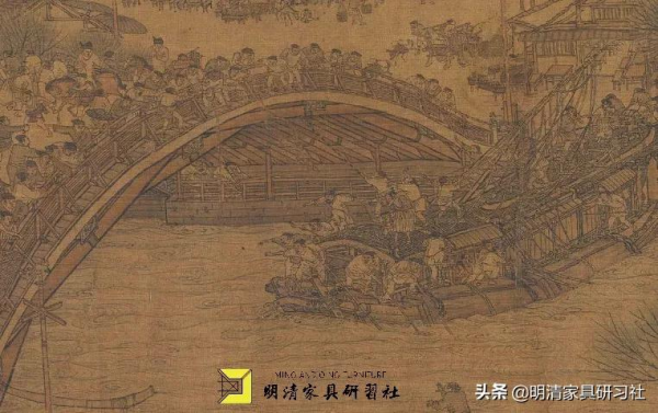 《清明上河圖》中的市井傢俱