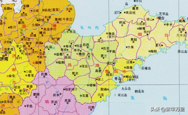 山東省的區劃調整，16個地級市之一，青島市為何有10個區縣？