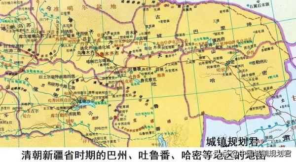 清代新疆城市城區規模與當今正好相反:南疆城市比北疆城市城區大 清代新疆城市城區規模與當今正好相反:南疆城市比北疆城市城區大