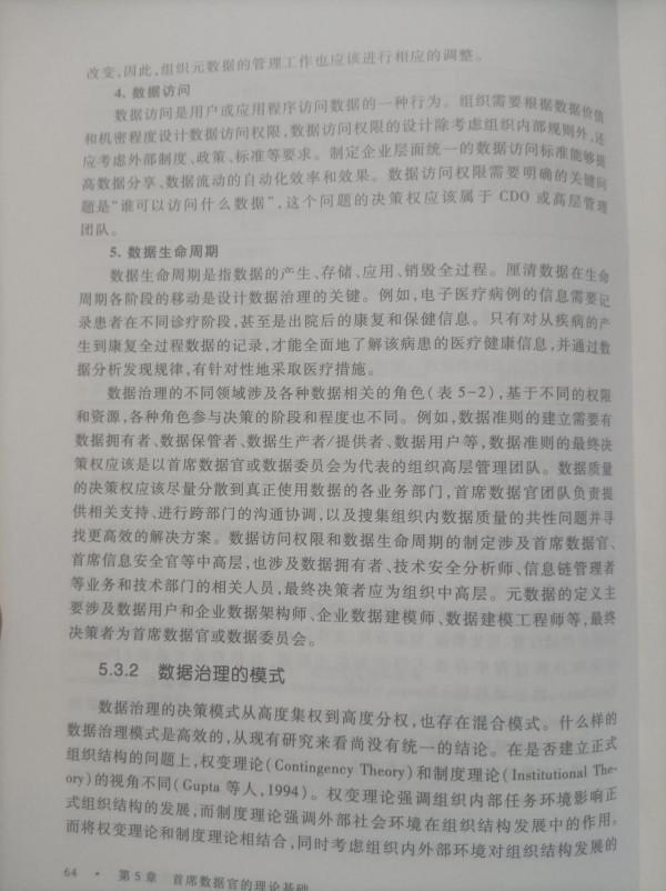 大資料領導-首席資料官