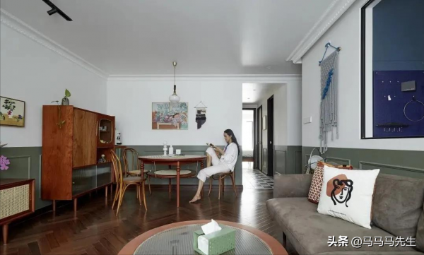 南洋新古典 | 穿越民國劇場品質宅，83㎡老破舊變身「復古生活館」