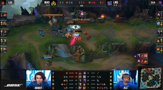 LOL-S11小組賽：“生死局”慘遭翻盤！LNG加賽不敵MAD慘遭淘汰