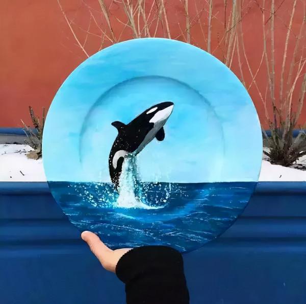 從服務員到藝術家，她只做了一件事