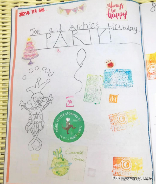 5歲孩子怎麼寫日記?媽媽帶他玩手帳,記錄生活也是練習寫作 5歲孩子怎麼寫日記?媽媽帶他玩手帳,記錄生活也是練習寫作