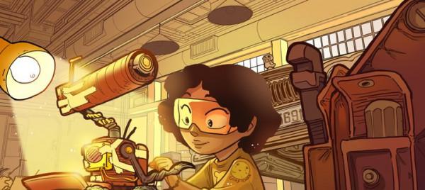 NASA 釋出首部互動影象小說，和機器人、宇航服、月球前哨面對面