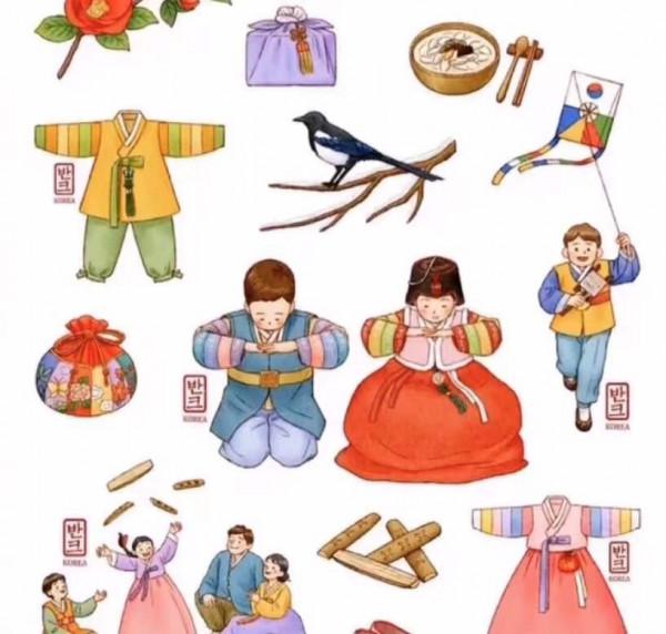 韓國市民團體，製作韓國春節海報，以抗議&OpenCurlyDoubleQuote;中國新年&rdquo;