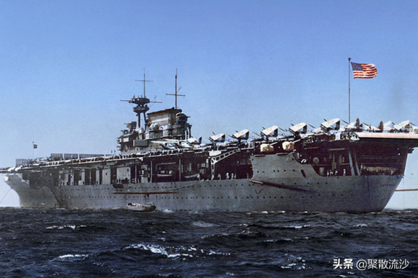 出動6艘航空母艦，搭載441架戰機，17艘艦艇擔任護航