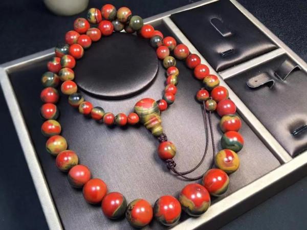 收藏級別的大山包錦紅包漿