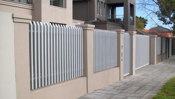 30款現代簡約風格圍牆案例做法，好看又實用，做院子就選它