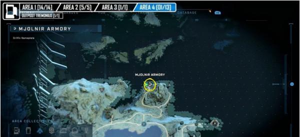 光環無限雷神之錘儲物櫃第四區域位置一覽