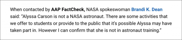 18歲美國女孩成為火星移民第一人？和地球永遠告別？闢謠澄清