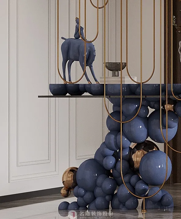 600㎡意式輕奢，大理石恰到好處的時尚雅緻