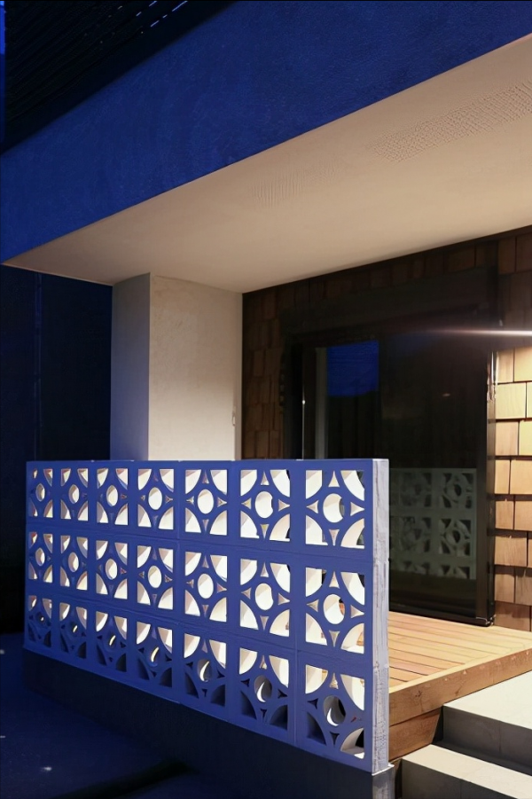 有顏值的庭院都有一面鏤空牆